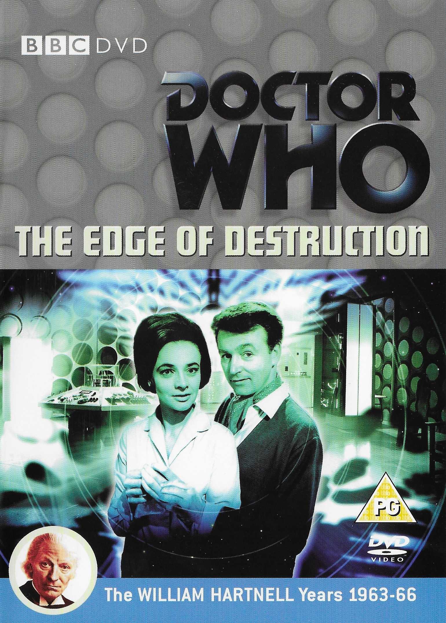 Picture of BBCDVD 1882C Doctor Who - The edge of destruction by artist David Whitaker from the BBC records and Tapes library